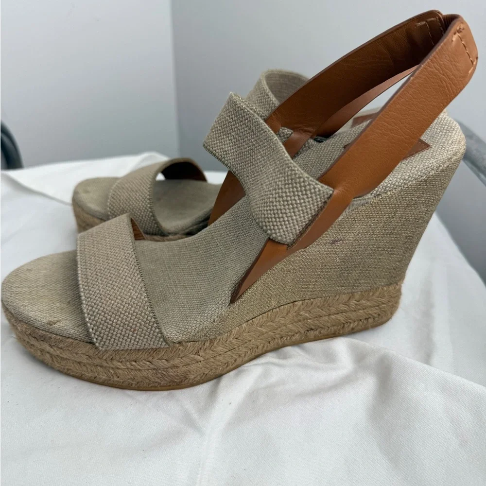 Tory Burch‎ Tan Espadrille Sandals